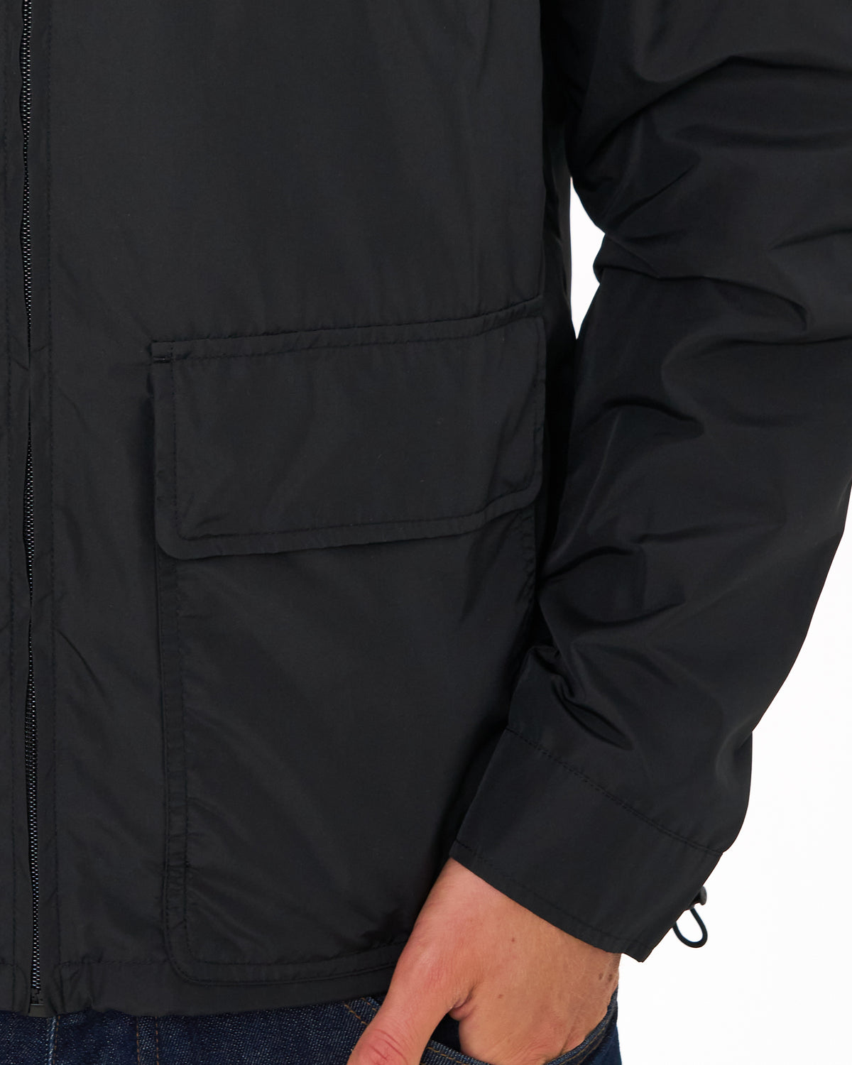 Fila Vintage Sandre Collared Jacket Black