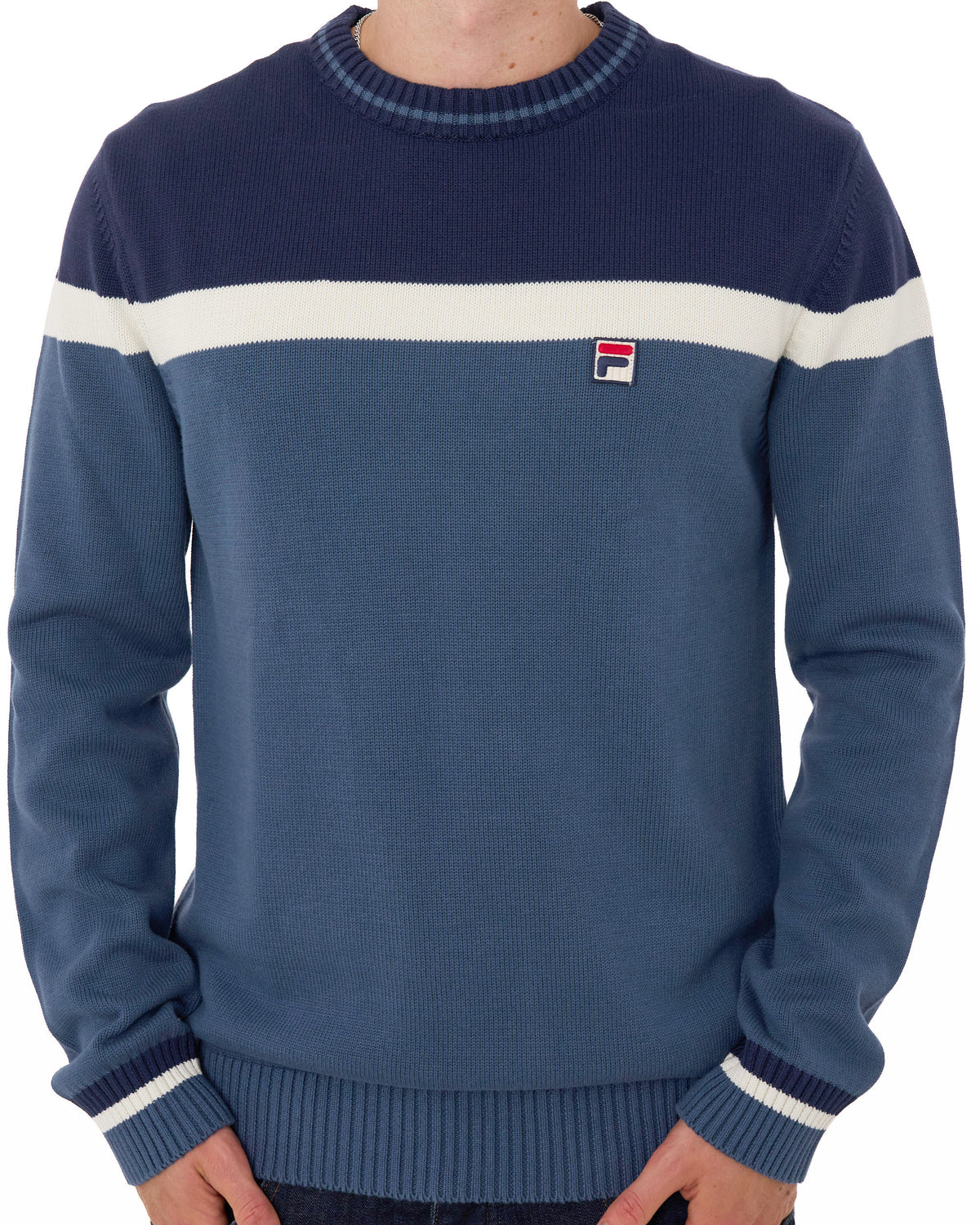 Fila Vintage Siro Crew Knit Vintage Indigo/Navy