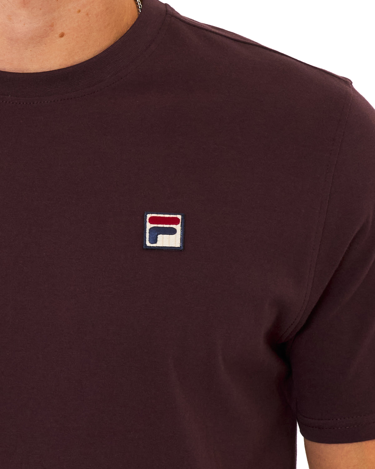 Fila Vintage Sunny T Shirt Deep Burgundy