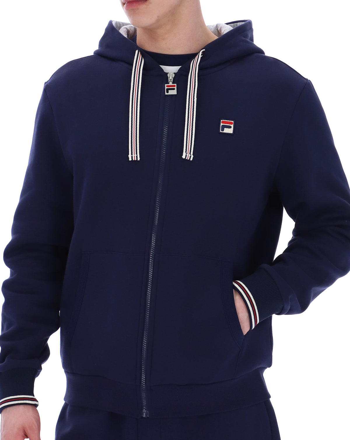 Fila Vintage Tenconi Hoodie Navy