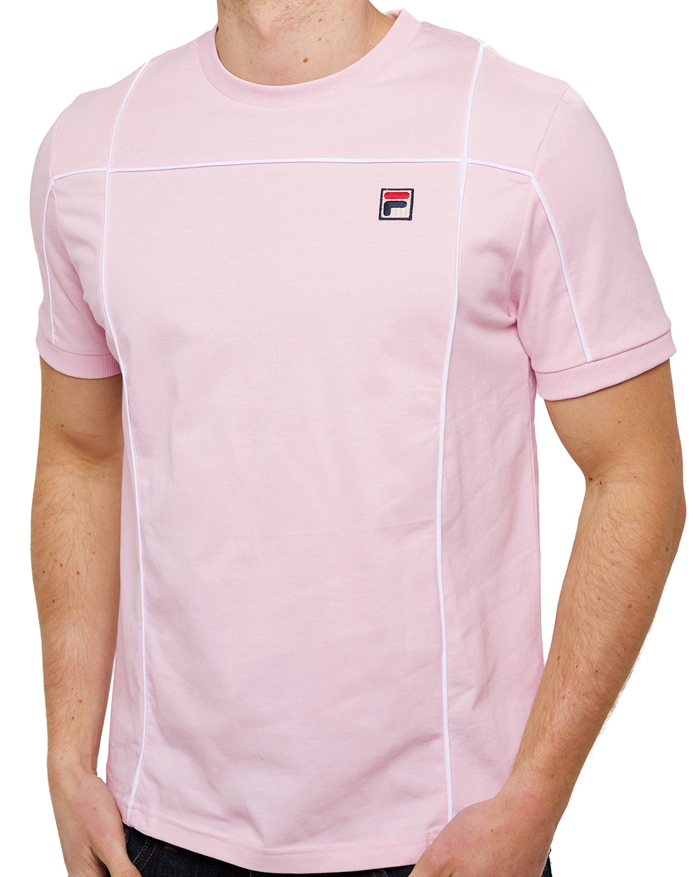 Fila Vintage Terrinda T-Shirt, Helllila/Weiß