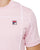 Fila Vintage Terrinda T Shirt Soft Pink / White