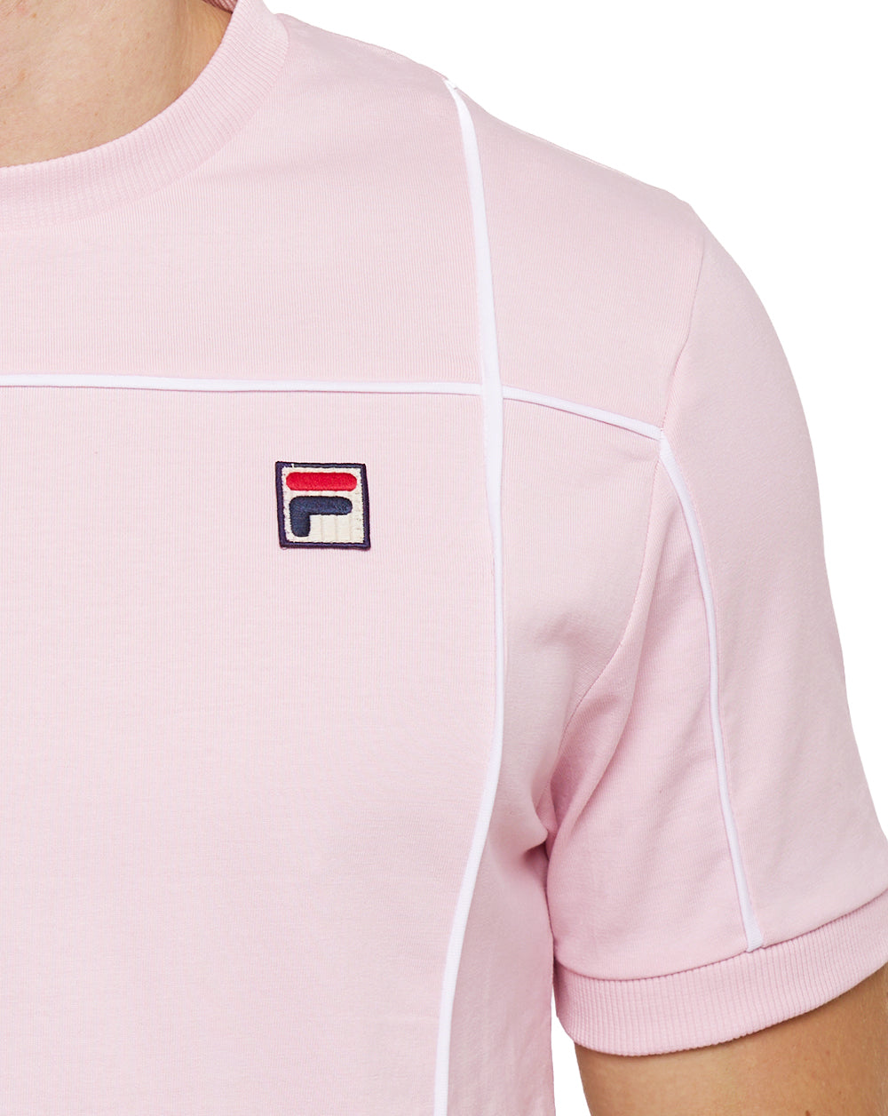 Fila Vintage Terrinda T-Shirt, Helllila/Weiß