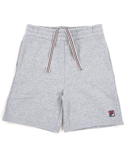 Fila Vintage Vico Fleeceshorts Hellgrau meliert