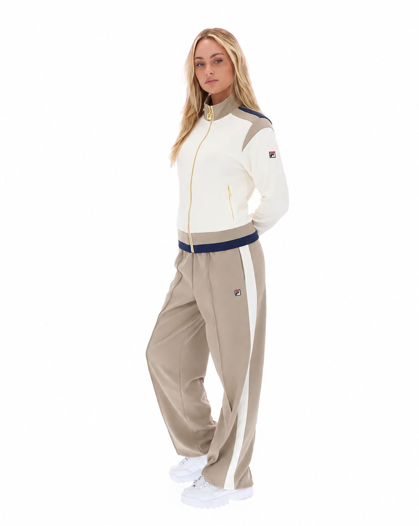 Fila Vintage Bianca Trainingsjacke Gardenia/Vintage Khaki