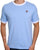 Fila Vintage Ringer T-Shirt Hellblau Weiß