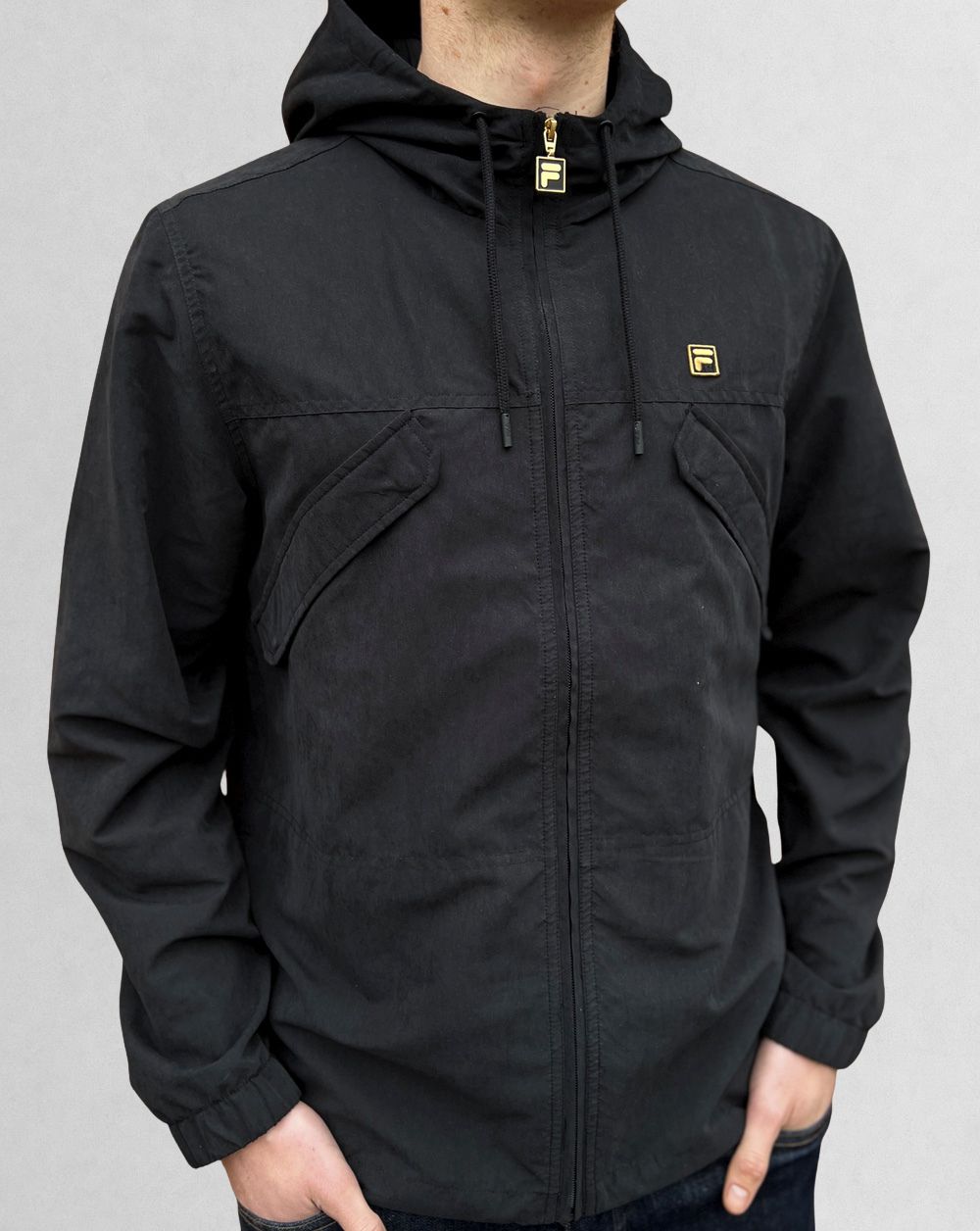 Fila Gold Bunny Jacke Schwarz