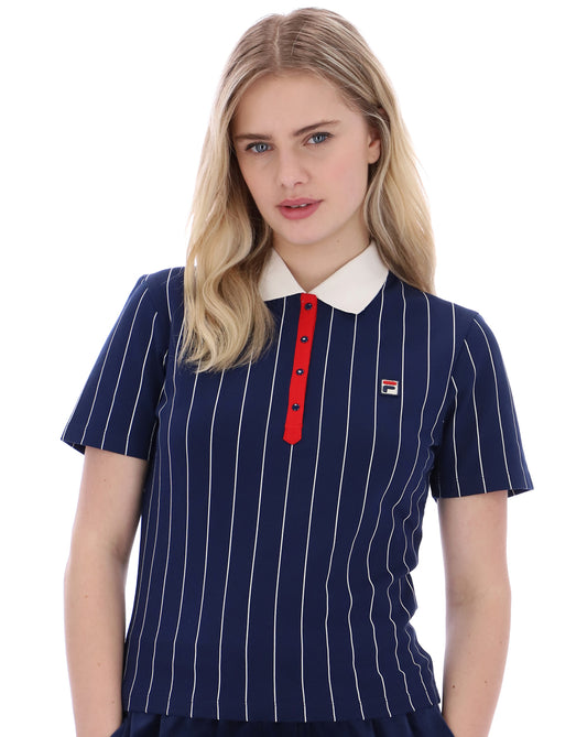 Fila Vintage Fila Vintage Bai Poloshirt Marineblau