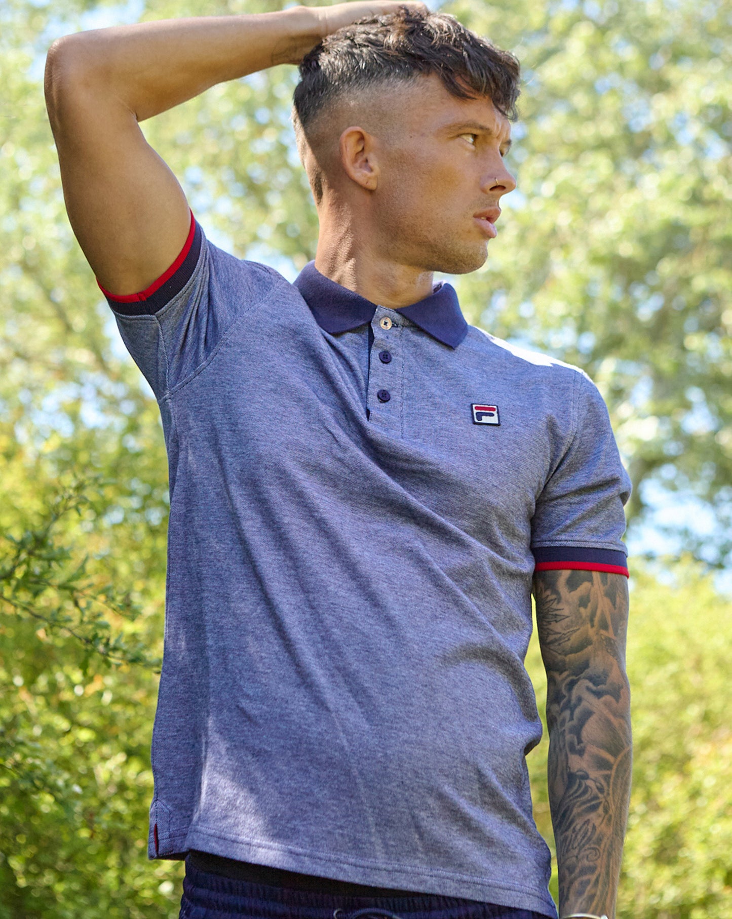 Fila Vintage Dennis Polo Navy