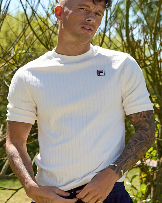 Fila Vintage Fila Vintage Easton T-Shirt Gardenia