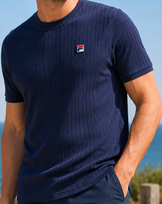 Fila Vintage Fila Vintage Easton T-Shirt Marineblau