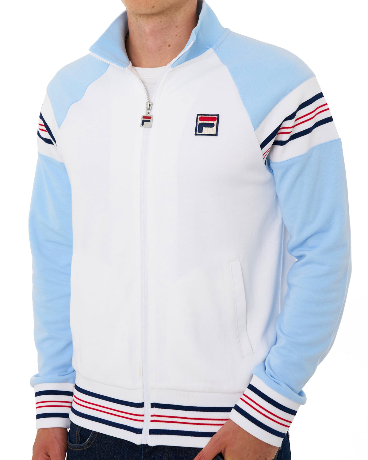 Fila Vintage Advantage Track Top White / Sky