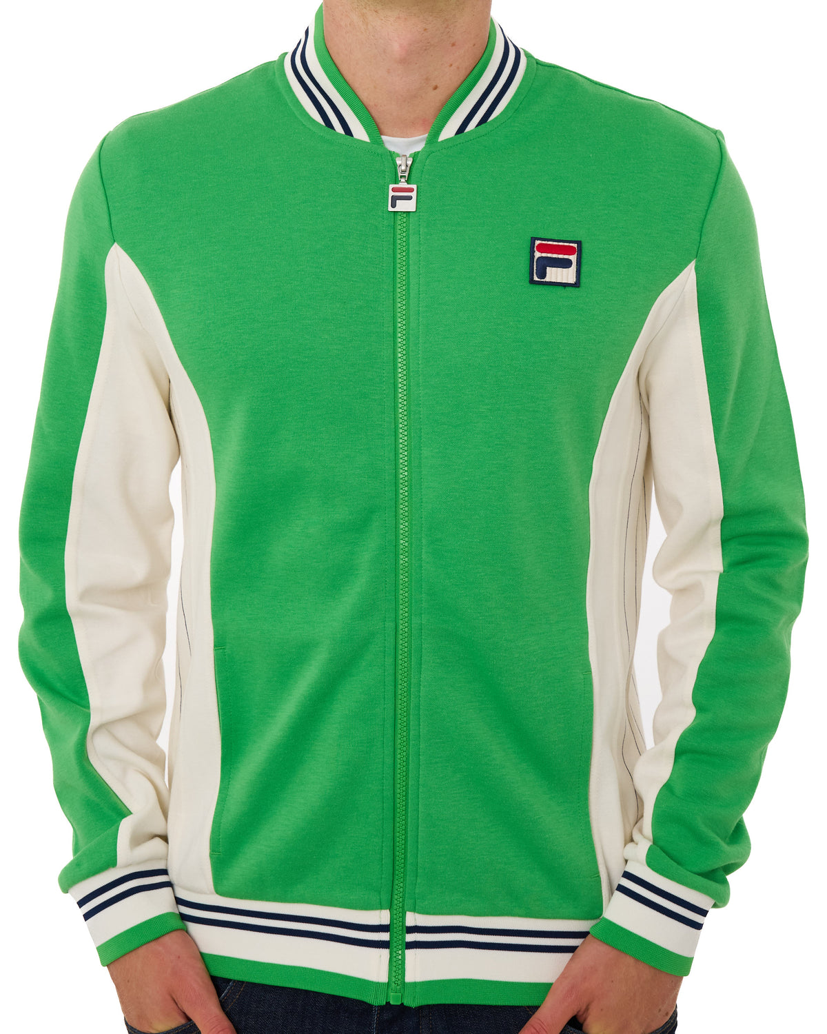 Fila Vintage Settanta Archive Track Top OG Grün