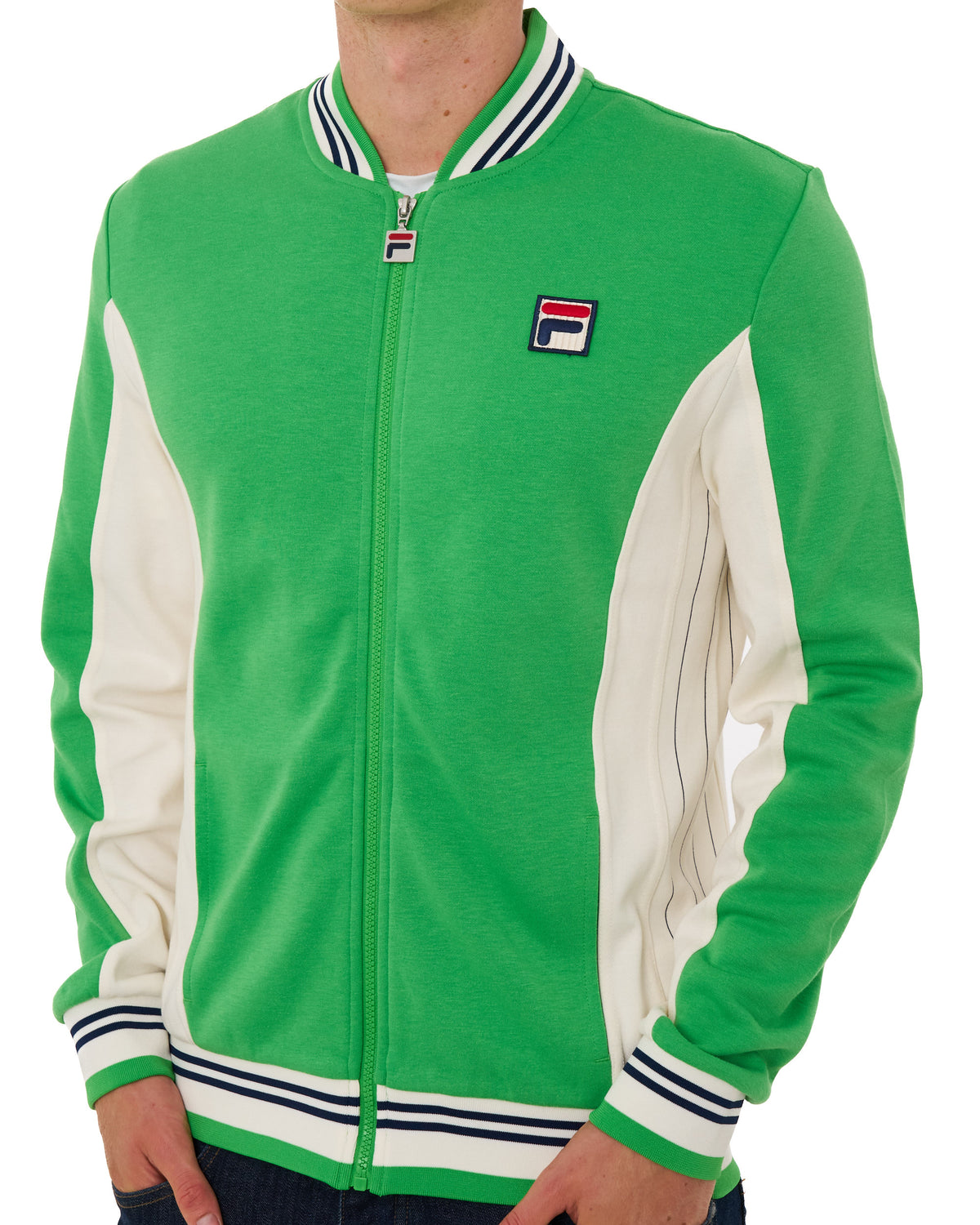 Fila Vintage Settanta Archive Track Top OG Grün