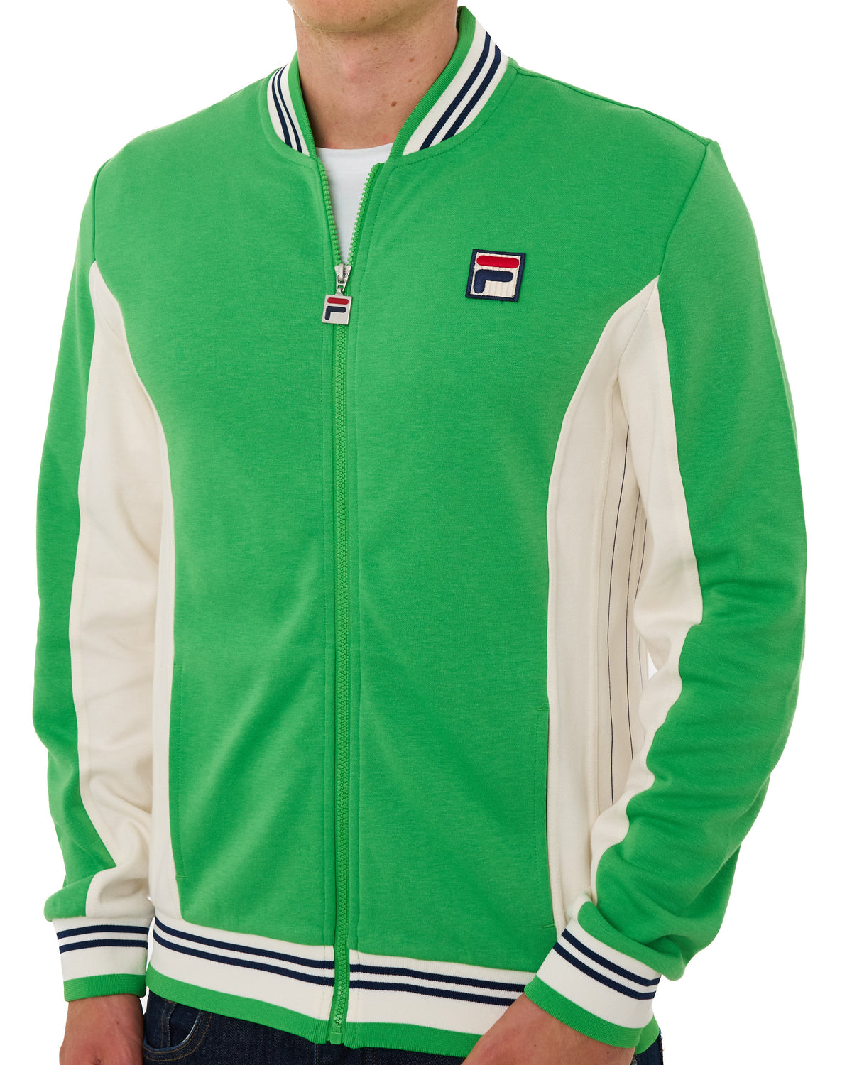 Fila Vintage Settanta Archive Track Top OG Grün