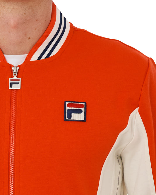 Fila Vintage Fila Vintage Settanta Pro Badge Track Top OG Rot