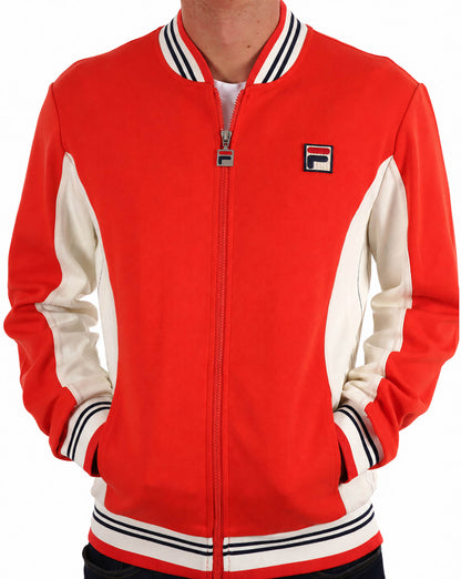 Fila Vintage Settanta Pro Badge Track Top OG Rot