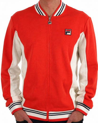 Fila Vintage Settanta Pro Badge Track Top OG Rot