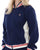 Fila Vintage Silvana Track Top Navy/Gardenia/Red