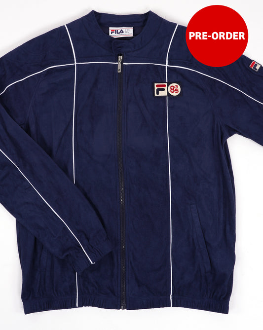 Fila Vintage Fila Vintage – Terrinda Mk3 Pro – Trainingsjacke mit Badge, Marineblau