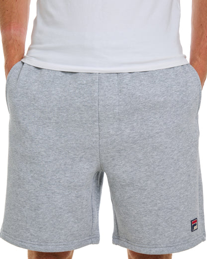 Fila Vintage Vico Fleeceshorts Hellgrau meliert