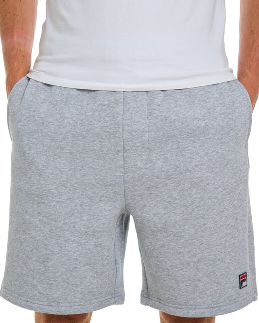 Fila Vintage Fila Vintage Vico Fleeceshorts Hellgrau meliert