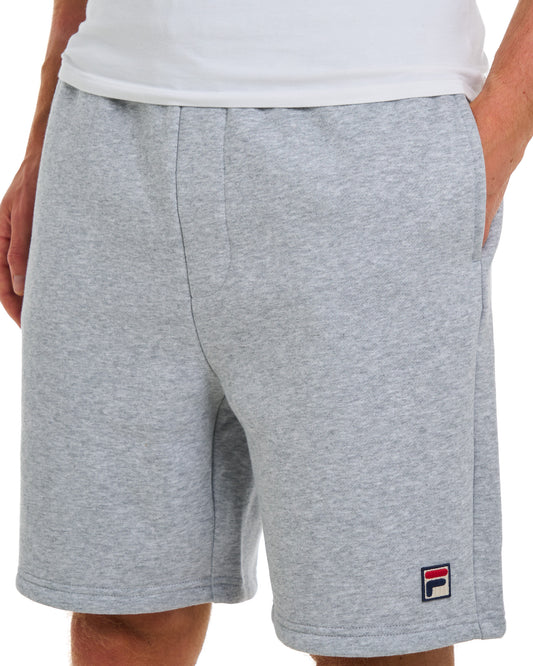 Fila Vintage Fila Vintage Vico Fleeceshorts Hellgrau meliert