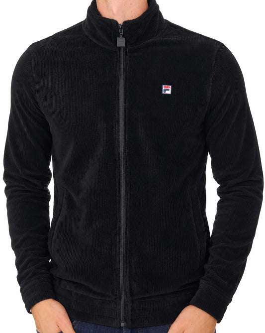 Fila Vintage Fila Vintage Walter Corduroy Track Jacket Black