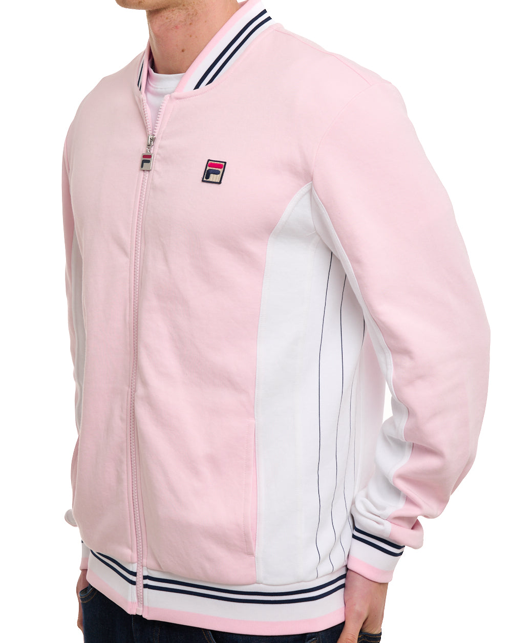 Fila Vintage MK1 Settanta Track Top, helllila/weiß