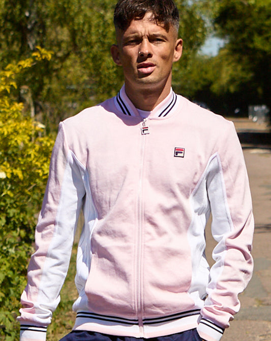 Fila Vintage Fila Vintage MK1 Settanta Track Top, helllila/weiß