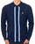 Gabicci Vintage Bromley Archive Knitted Polo Navy