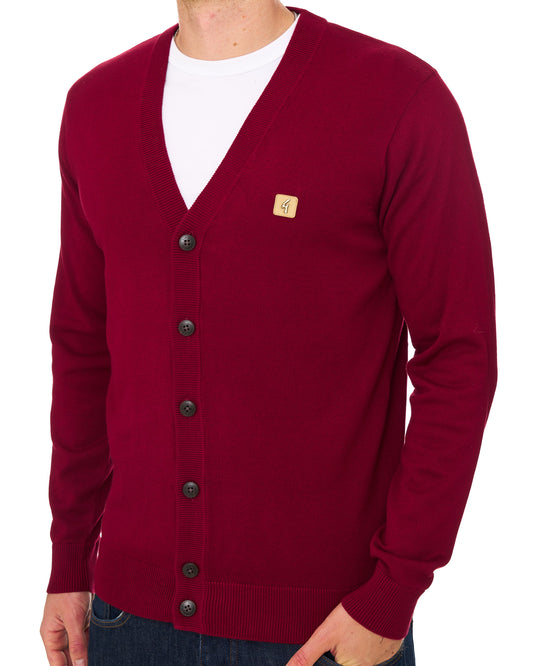 Gabicci Vintage Gabicci Vintage Cardigan Claret