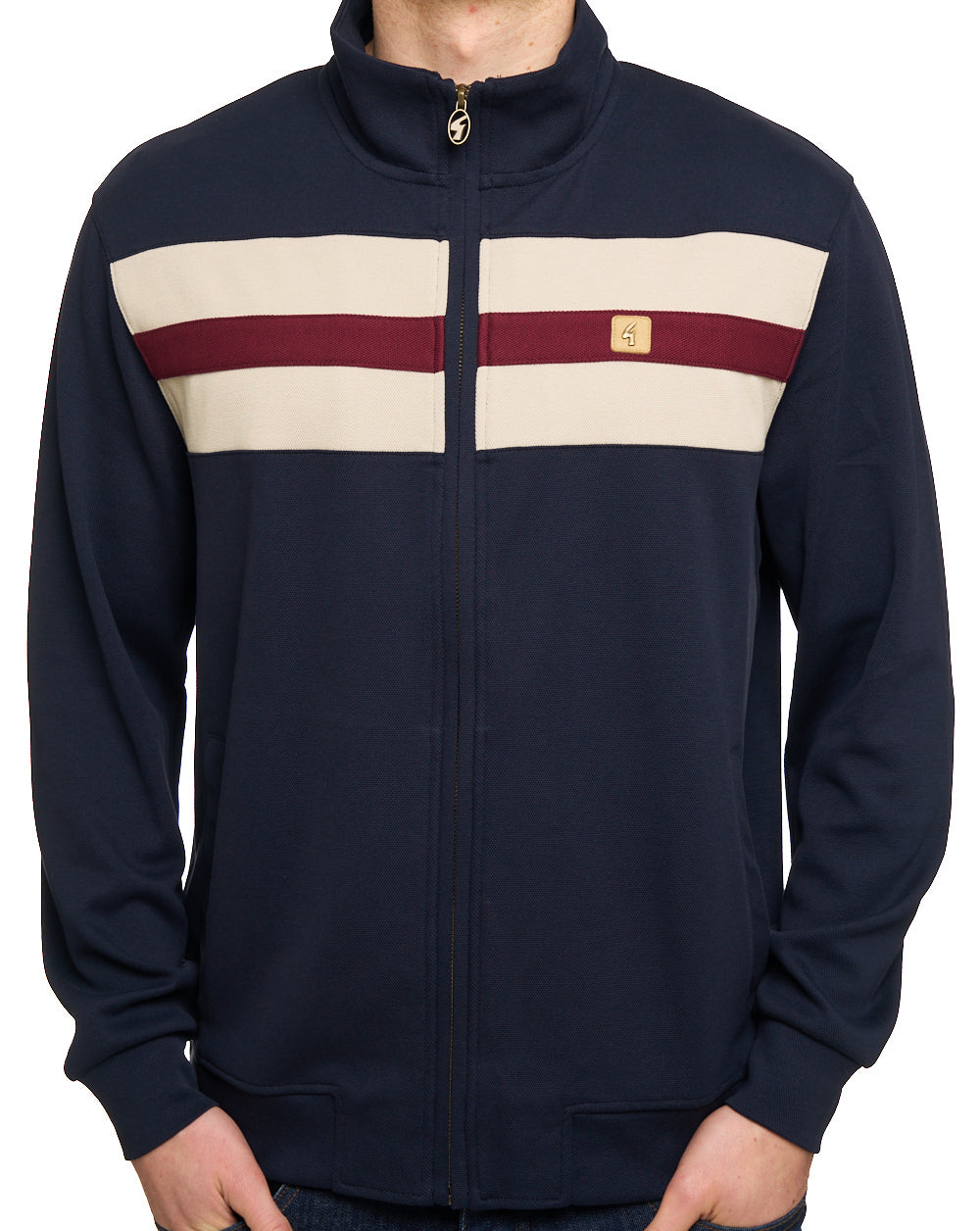 Gabicci Vintage Escher Trainingsoberteil Marineblau