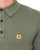 Gabicci Vintage Francesco LS Knitted Polo Khaki Green