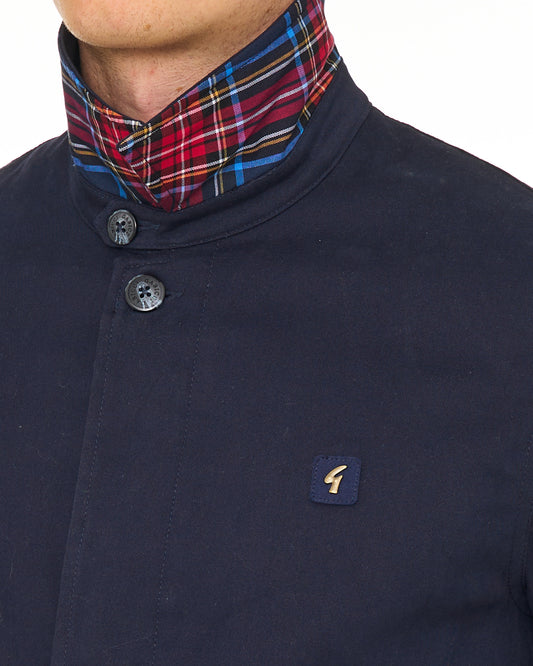 Gabicci Vintage Gabicci Vintage Houghton Mac Navy/Tartan