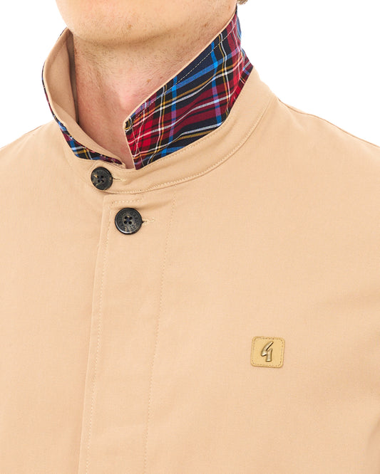 Gabicci Vintage Gabicci Vintage Houghton Mac Oat/Tartan