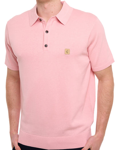 Gabicci Vintage Jackson Strickpolo in Bonbonrosa