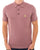 Gabicci Vintage Jackson Knit Polo Dusky Pink