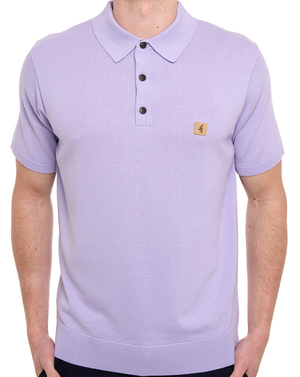 Gabicci Vintage Jackson Strickpolo Lila