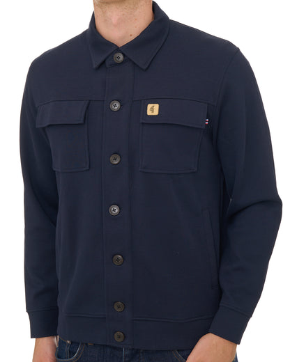Gabicci Vintage Leigh Workwear Jacket Navy