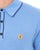 Gabicci Vintage Lineker Knitted Polo Sky Blue