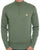 Gabicci Vintage Naxton 1/4 Zip Knit Khaki Green