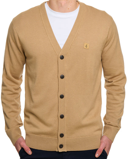 Gabicci Vintage Strickjacke Sandstein