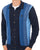 Gabicci Vintage Pedro Full Button Knit Navy
