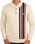 Gabicci Vintage Soda Knit LS Polo Creme