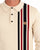 Gabicci Vintage Soda Knit LS Polo Creme