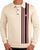 Gabicci Vintage Soda Knit LS Polo Creme