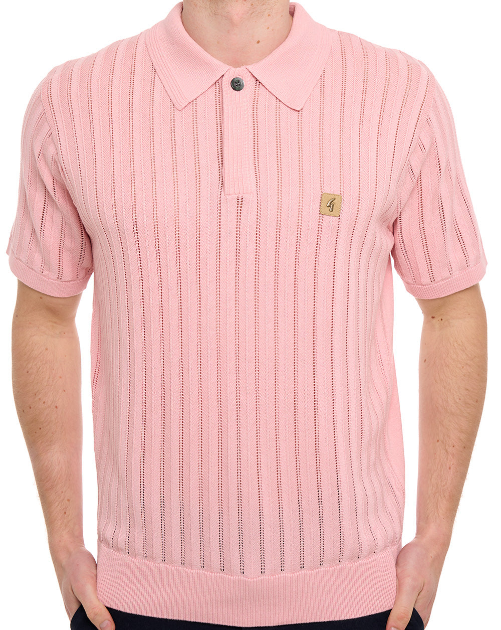 Gabicci Vintage Woodall Strickpolo in Bonbonrosa