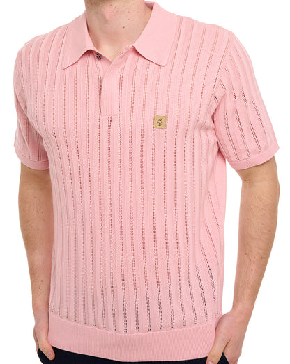 Gabicci Vintage Woodall Strickpolo in Bonbonrosa