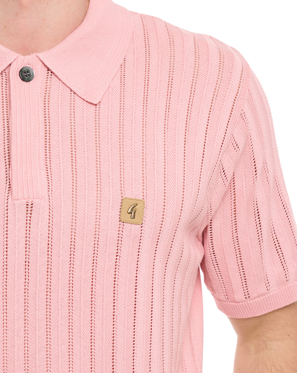 Gabicci Vintage Woodall Strickpolo in Bonbonrosa